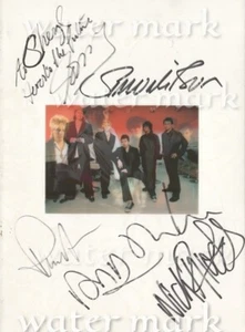 DURAN DURAN POP  BAND  REPRINT MULTIPLE SIGNED PHOTO SIZE 8"X11". #2 - Picture 1 of 1