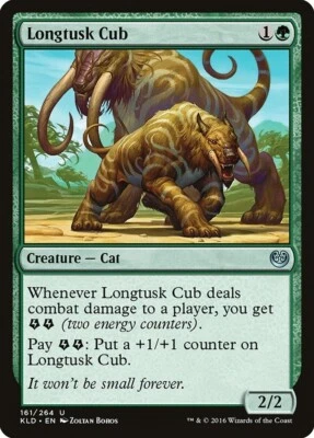 MTG Longtusk Cub NM Kaladesh KLD English Magic Gathering card - Image 1 of 3