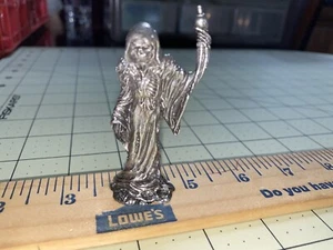 Pewter Grim Reaper Figure - Picture 1 of 3