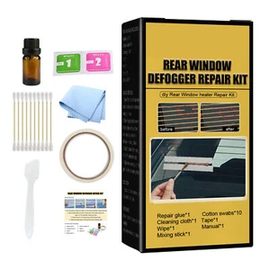 Car Rear Window Defogger Repair Kit Car Scratched Broken Defroster Heater Grid - Picture 1 of 8