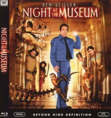 Night At The Museum Blu-ray (Region A) VGC Slim Case Ben Stiller - Image 1 of 3