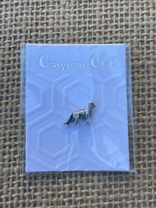 Authentic Origami Owl Sterling Silver German Shepherd DOG Charm - NEW CH1049