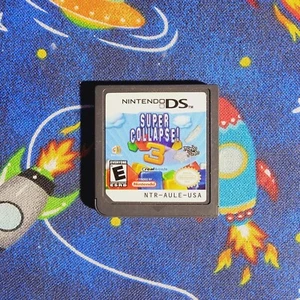 Super Collapse! 3 (Nintendo DS, 2007) Cleaned Tested Loose Cartridge - Picture 1 of 1