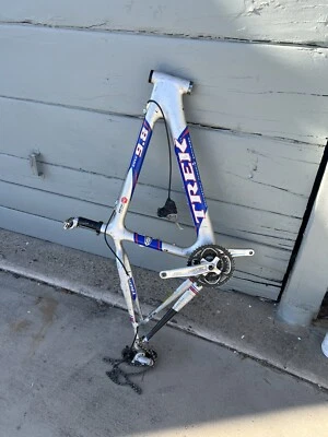 Trek Elite 9.8 Carbon Large Hardtail Vintage Mountain Bike Bicycle Frame - Image 1 of 4