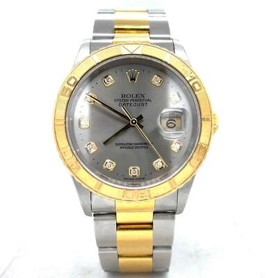 Rolex Datejust Turn-O-Graph Automatic 36mm 18k Yellow/Steel Men's Watch 16263 - Image 1 of 4
