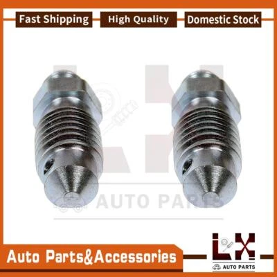 2 Dorman Brake Bleeder Screw Front Fits K2500 Suburban GMC 1979 1980 1981 1982 — 第 1/4 张图片