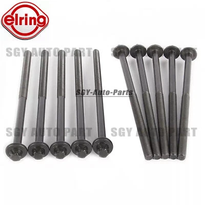 Kit de pernos de culata 10*elring para Mercedes Benz E250 GLK250 6510160369 apto para Foto 1 de 4