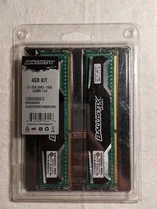Ballistix Sport 4GB Kit 2-2GB DDR3 1600MHz UDIMM 6000060823 - Picture 1 of 2