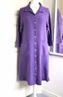 VERA TUCCI Linen Tunic Dress with Pockets Coat Made in Italy Lagenlook Artisan