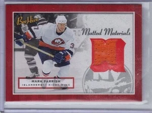 MARK PARRISH ISLANDERS 2005-06 BEE HIVE MATTED MATERIALS JERSEY ORANGE #MM-MP - Picture 1 of 1