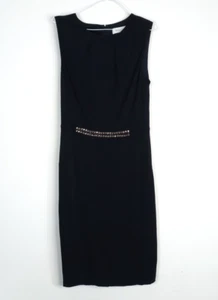 Vestido Malvin Mujer Hamburgo Mediano Reino Unido 12 Negro Ocasión Especial Estrás - Imagen 1 de 5