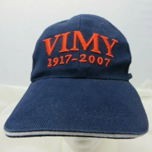 Vimy 1917 - 2007 Baseball Cap Mütze verstellbar v blau Cdn Legion  - Bild 1 von 4