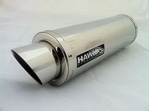 Kawasaki ZR7 1999 - 2005 Hawk GP Silenziatore Scarico Gara in Acciaio Inox - Foto 1 di 1