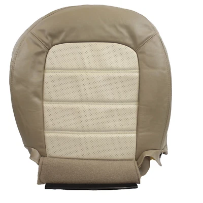 Driver Bottom Vinyl Seat Cover Tan 02-03 Compatible with Ford Explorer Eddie - Image 1 of 4