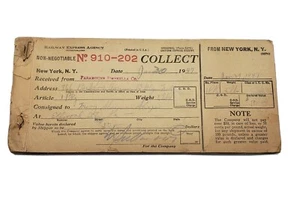 Libro completo raro memorable Railway Express Agency Nueva York Nueva York años 40 - Imagen 1 de 5