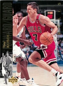 1994 CHICAGO BULLS NBA Card TONI KUKOC Upper Deck - Picture 1 of 2