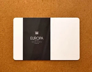Europa Ancient Olympia Greece Hotel Room KEY CARD Collector Item - Picture 1 of 1