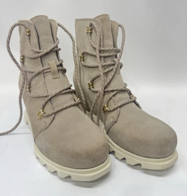 SOREL Mujer Joan Of Arctic Wedge III Encaje NL4358-264 WP Omega Taupe Tacón Alto Foto 1 de 4