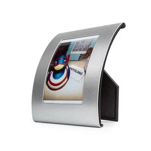 Cadre D'Image Cadre Concerto 5x8cm Argent Pour Instax Mini Square - Picture 1 of 3