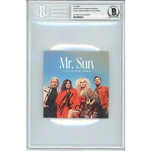 Little Big Town Signed CD Mr Sun Country Music Autograph Album Beckett Slab - Picture 1 of 5