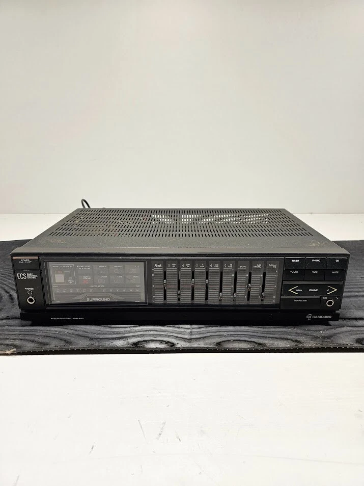 Samsung ECS Surround Stereo Verstärker Equalizer Gebraucht Voll Aktiv No Remote - Bild 1 von 4