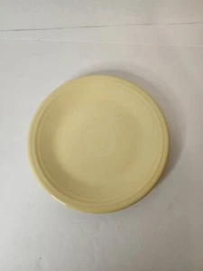 Vtg Fiestaware Yellow 7 1/4" Salad Plate - Picture 1 of 2