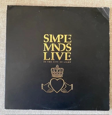 Simple Minds 'LIVE IN THE CITY OF LIGHT' 2xLP (1987)  NM/VG - Image 1 of 4