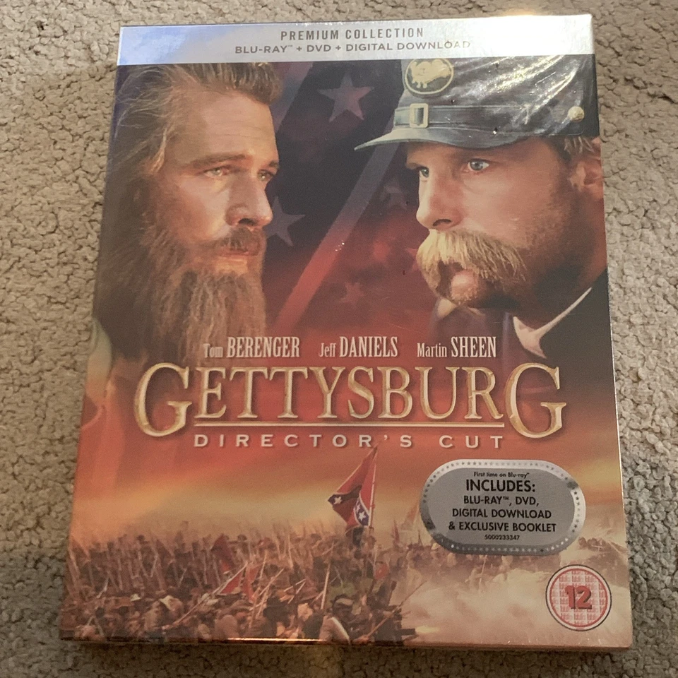 Gettysburg: Director's Cut Premium Collection (Blu-Ray) New Sealed - Image 1 of 1