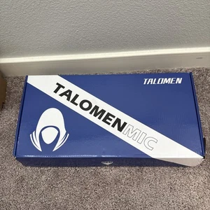 Talomen Microphone Gaming USB PC Mic avec Réglage du Gain et Mode Zéro Latence - Photo 1/3