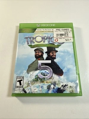 Tropico 5 Penultimate Edition (Xbox One, 2016) CIB Disc Is Near Mint - Image 1 of 4
