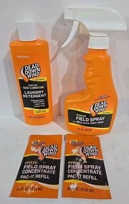Dead Down Wind Odor Eliminating Field Spray 12oz + Laundry Detergent 8oz + Refil - Image 1 of 4
