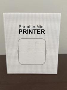 Portable Mini Printer Home Student Smart Pocket Label Text Note Printer Inkless - Picture 1 of 4