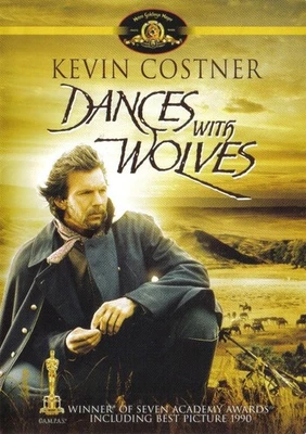 Dances With Wolves (DVD) epic western drama movie w/ Kevin Costner, 1990, SEALED - Image 1 of 2