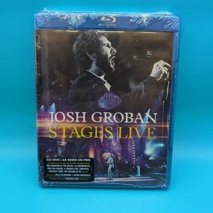 Stages Live by Josh Groban Blu-ray Sings Greatest Musicals *NEW SEALED - Imagen 1 de 4