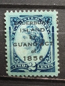 🔥 🔥 US GUANO ACT Of 1856 on 2 Revenue ENDERBURY USED (Local?Bogus?) - Picture 1 of 2