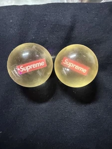 Brandneu Supreme Hüpfball Spielzeug rot durchsichtig Box Logo F/W 2018 Geschenk - Bild 1 von 1