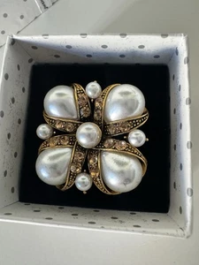 Broche de piedra elegante creativo vintage nuevo con etiquetas - Imagen 1 de 5