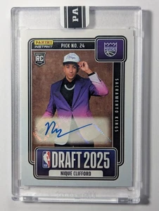 2025-26 Panini Instant NBA Draft Night #23 Nique Clifford Rookie Auto - Picture 1 of 2