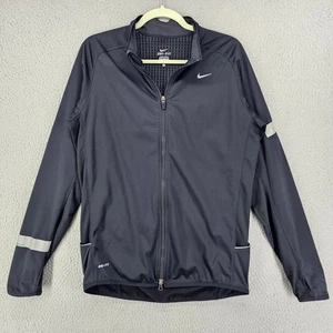 Nike Dri-FIT Element Jacket Mens Medium Full Zip Reflective Pockets 424242-013 - Picture 1 of 13
