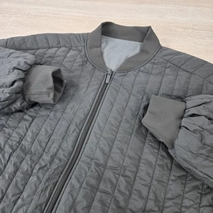 Women's 12 Lululemon Oversized Fit Non Stop Bomber Jacket Reversible Sage Green - Picture 1 of 7