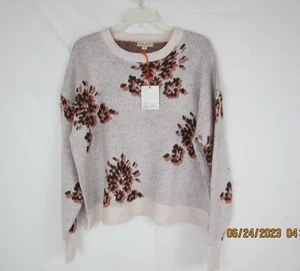 Knox Rose Damenpullover Haferflocken Blumen Langarm XL - Bild 1 von 15