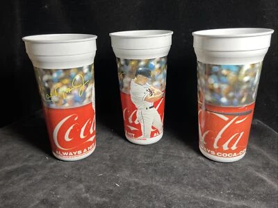 TAZAS DE COCA COLA VINTAGE TRES CAL RIPKEN, JR. BALTIMORE ORIOLES Foto 1 de 4
