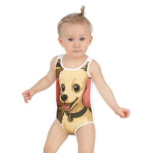 All-Over Print Kids Swimsuit animated loleypop - Picture 1 of 15