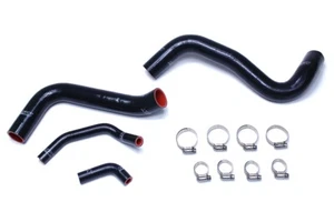 HPS Black Silicone Radiator Hose Kit Coolant OEM Replacement 57-1467R-BLK - Picture 1 of 3