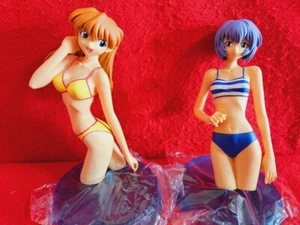 Neon Genesis Evangelion Figur Lot 2 Set Asuka Rei Retro Rare Anime Japan M559 - Bild 1 von 20