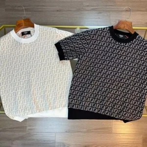 Fendi  FF Jacquard Knitted Short Sleeve - Picture 1 of 11