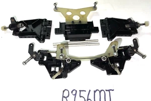 TEAN ASSOCIATED A STAMP RC10B BUGGY FRONT & REAR SUSPENSION DYED BLACK - Picture 1 of 18