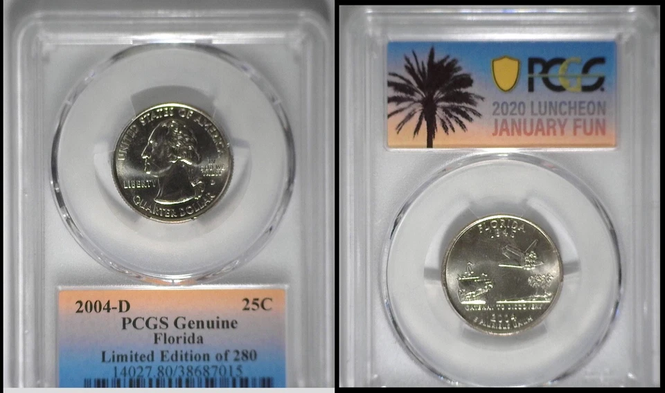 2004-D Washington Quarter from 2020 FUN Luncheon! - Image 1 of 1