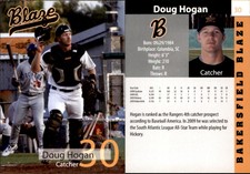 Doug Hogan 2010 Bakersfield Blaze #NNO Card *AutographDen*