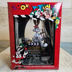 Looney Tunes Bugs Bunny Director Editor with Film Reel 1996 Ornament Matrix - Picture 1 of 7